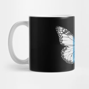 Canary Islander Flag  Butterfly - Gift for Canary Islander From Canary Islands Spain Mug